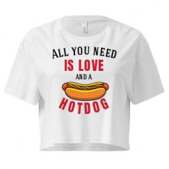 Ladies Festival Cali Crop Top Tee