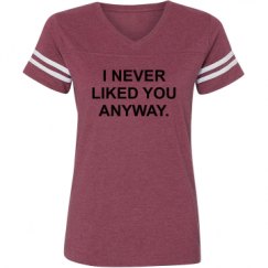 Ladies Relaxed Fit Vintage Sports Tee