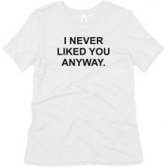 Ladies Relaxed Fit Super Soft Triblend Tee