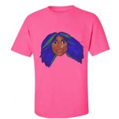 Unisex Ultra Cotton Safety Neon Crewneck Tee