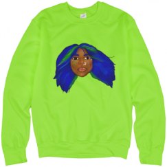 Unisex Neon Crewneck Sweatshirt