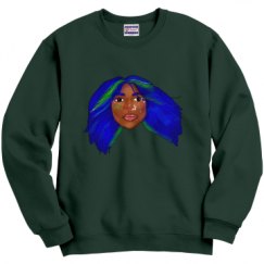 Unisex Film and Foil Crewneck Sweatshirt