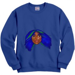 Unisex Film and Foil Crewneck Sweatshirt