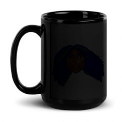 15oz Black Glossy Mug