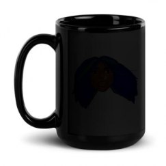 15oz Black Glossy Mug