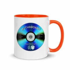 11oz Ceramic Mug with Color Inside