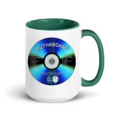 15oz Ceramic Mug with Color Inside