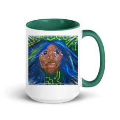 15oz Ceramic Mug with Color Inside