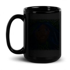 15oz Black Glossy Mug