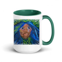 15oz Ceramic Mug with Color Inside