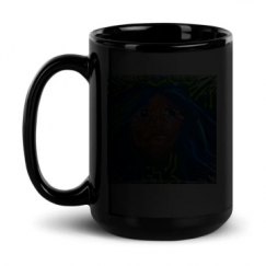 15oz Black Glossy Mug
