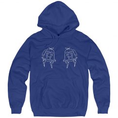 DOUBLE WHT MONIKER HOODIE (OTHER HOODIE)