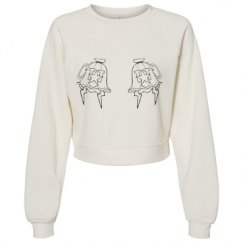 Women's Raglan Pullover Fleece