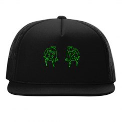 DOUBLE GREEN MONIKER TRUCKER