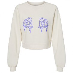 Women's Raglan Pullover Fleece