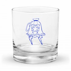 DOUBLE BLU MONIKER GLASS