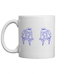DOUBLE BLU MONIKER MUG