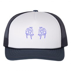 DOUBLE BLU MONIKER TRUCKER