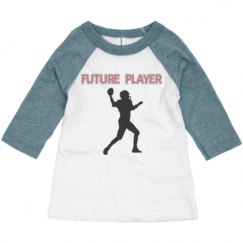 Toddler 3/4 Sleeve Raglan Tee