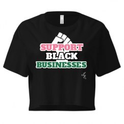 Ladies Festival Cali Crop Top Tee