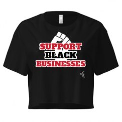 Ladies Festival Cali Crop Top Tee