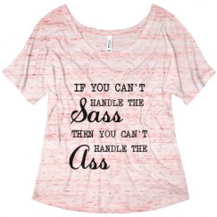 Ladies Flowy Slouchy Tee