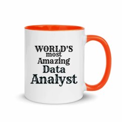 11oz Ceramic Mug with Color Inside