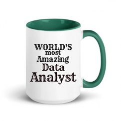 15oz Ceramic Mug with Color Inside