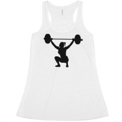 Ladies Flowy Racerback Tank