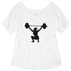 Ladies Flowy Slouchy Tee