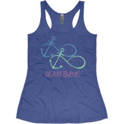 Ladies Slim Fit Super Soft Racerback Triblend Tank