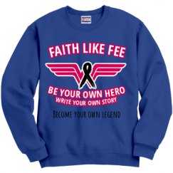 Unisex Film and Foil Crewneck Sweatshirt