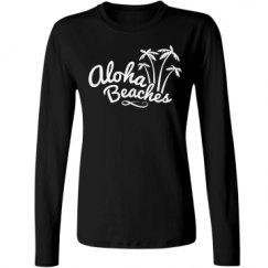 Ladies Relaxed Fit Basic Long Sleeve Tee
