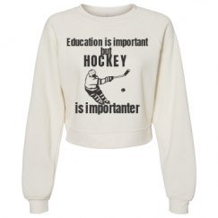 Women's Raglan Pullover Fleece