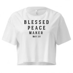 Ladies Festival Cali Crop Top Tee