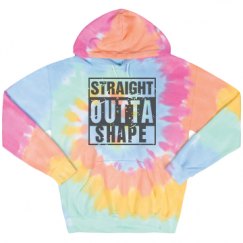 Unisex Tie-Dye Fleece Hoodie