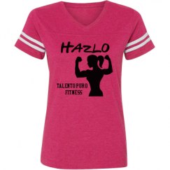 Ladies Relaxed Fit Vintage Sports Tee