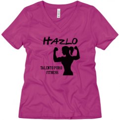 Ladies Relaxed Fit V-Neck Tee