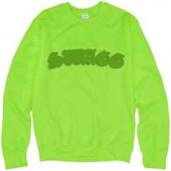 Unisex Neon Crewneck Sweatshirt