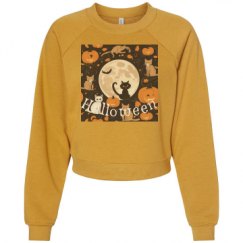 Women's Raglan Pullover Fleece