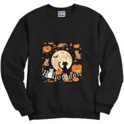 Unisex Film and Foil Crewneck Sweatshirt