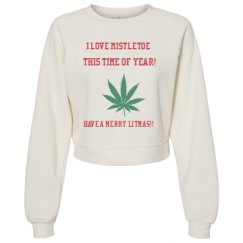 Women's Raglan Pullover Fleece