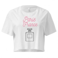 Ladies Festival Cali Crop Top Tee