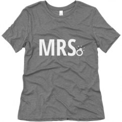 Ladies Relaxed Fit Super Soft Triblend Tee