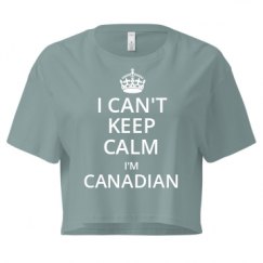 Ladies Festival Cali Crop Top Tee