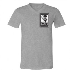 Unisex V-Neck Jersey Tee