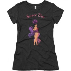 Ladies Slim Fit Super Soft Triblend Tee
