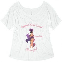 Ladies Flowy Slouchy Tee