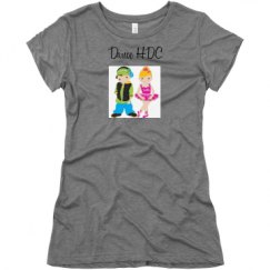 Ladies Slim Fit Super Soft Triblend Tee