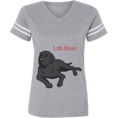 Ladies Relaxed Fit Vintage Sports Tee